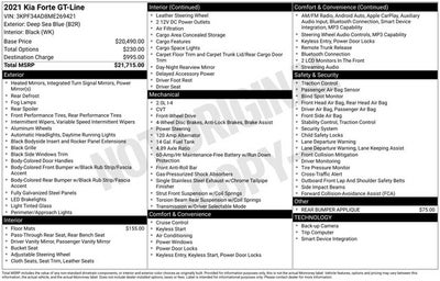 2021 Kia Forte GT-Line