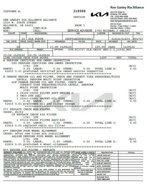 2023 Kia Forte GT-Line