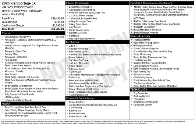 2025 Kia Sportage EX