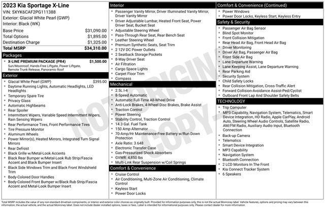 2023 Kia Sportage X-Line
