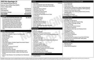 2022 Kia Sportage LX