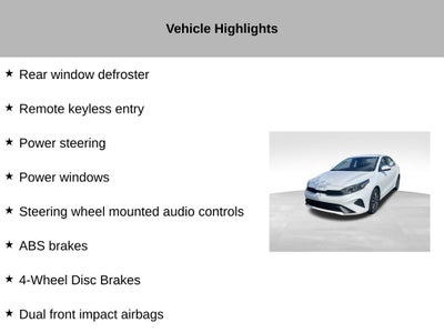 2024 Kia Forte LXS