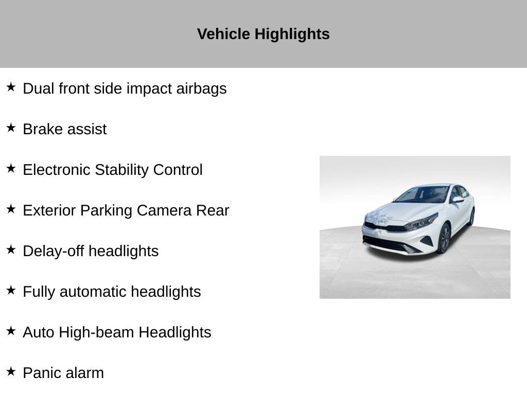 2024 Kia Forte LXS