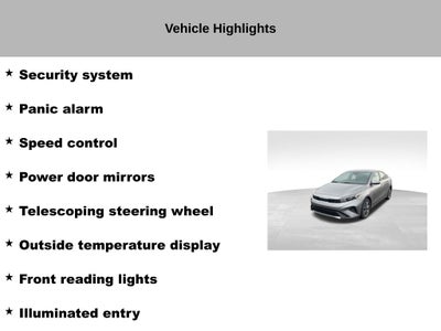 2023 Kia Forte LXS