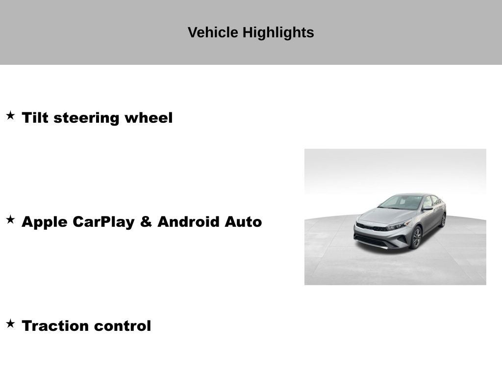 2023 Kia Forte LXS