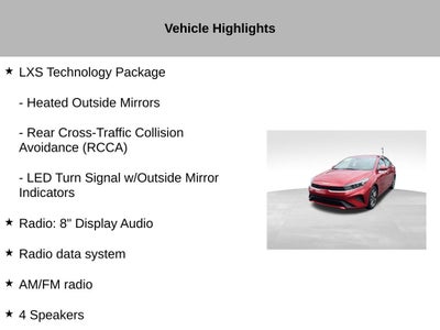 2023 Kia Forte LXS