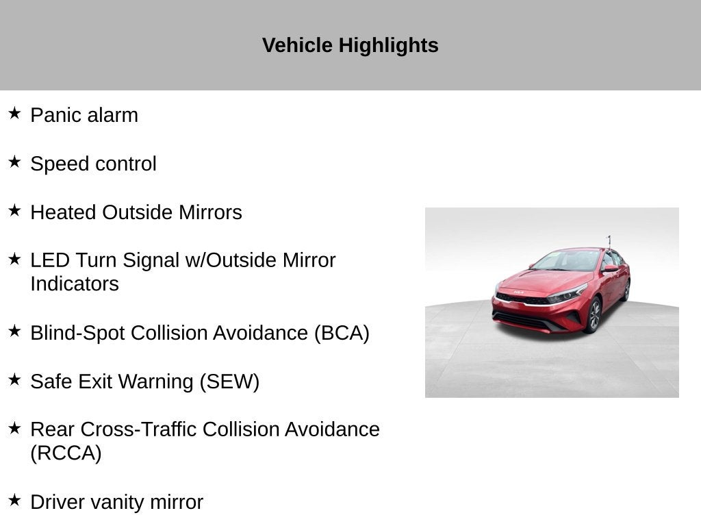 2023 Kia Forte LXS
