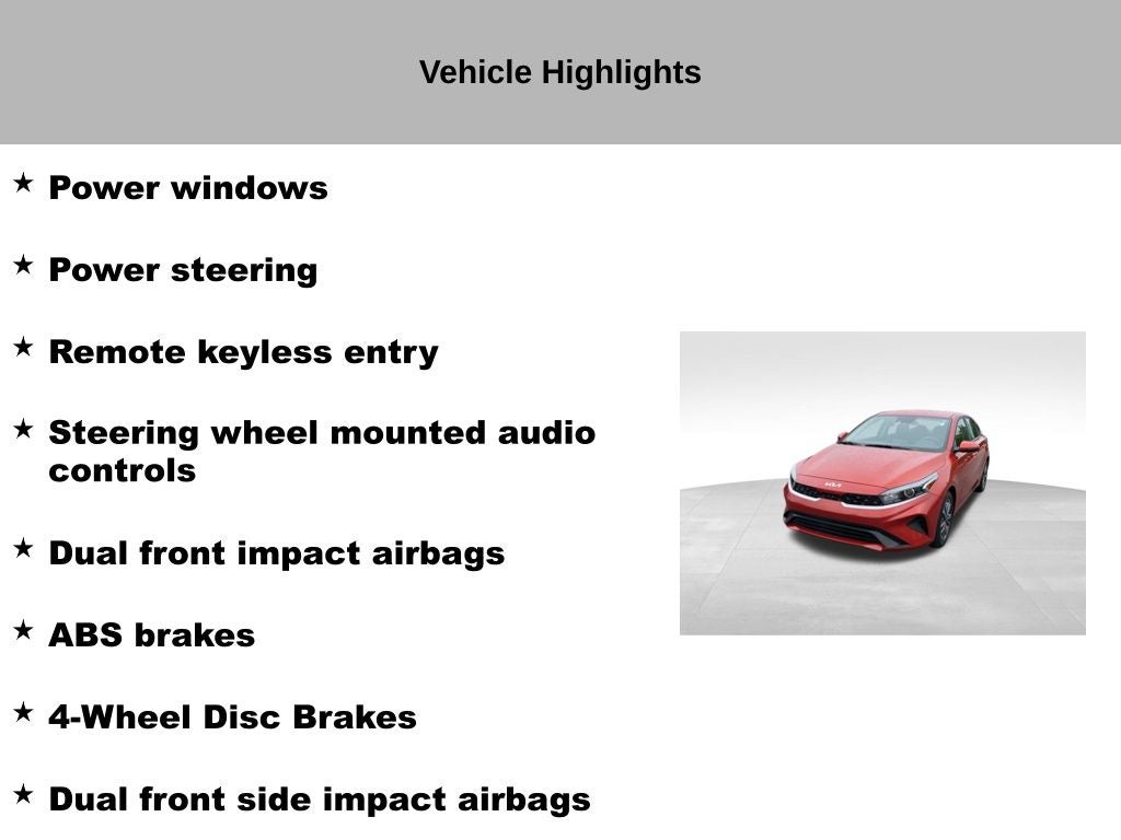 2023 Kia Forte LXS