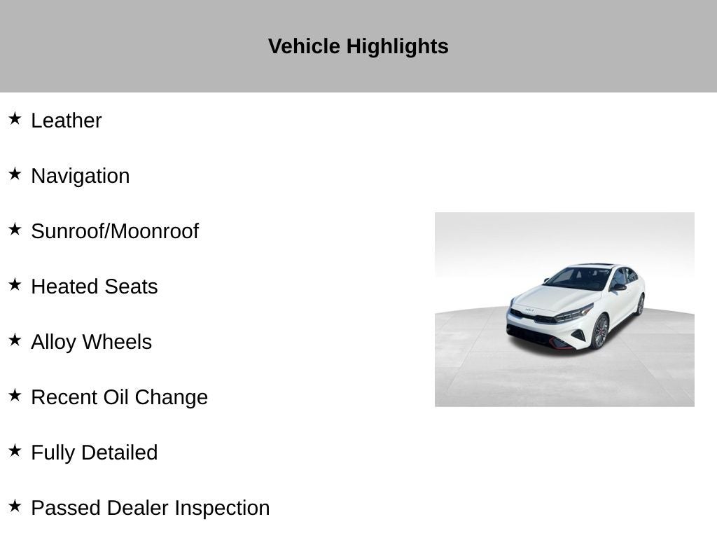 2023 Kia Forte GT