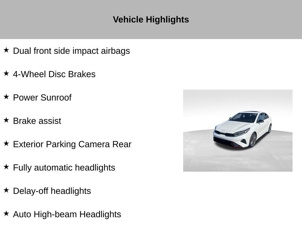 2023 Kia Forte GT