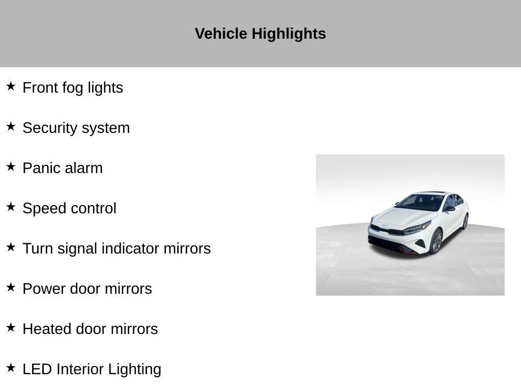 2023 Kia Forte GT