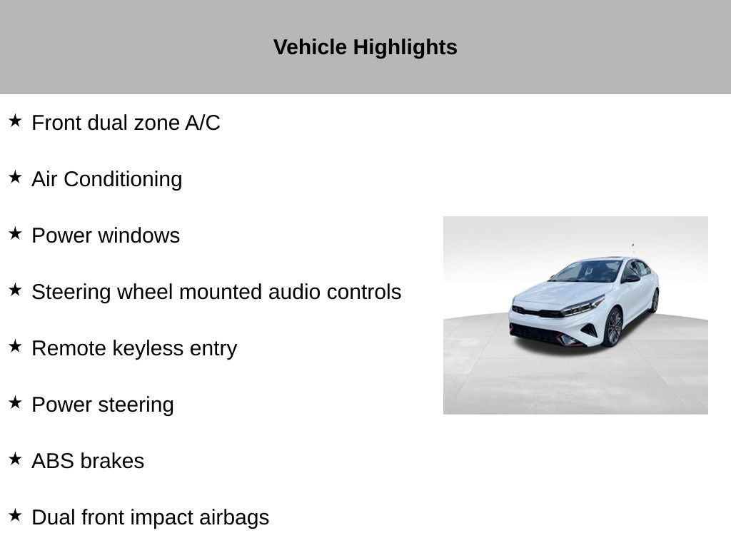 2023 Kia Forte GT