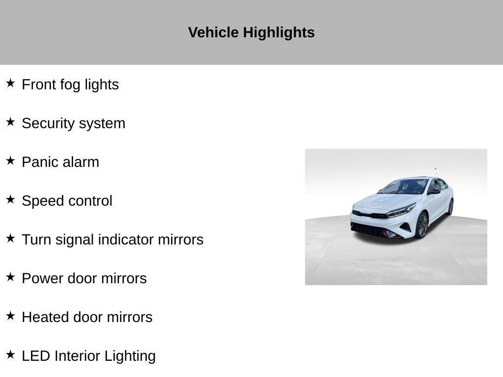 2023 Kia Forte GT