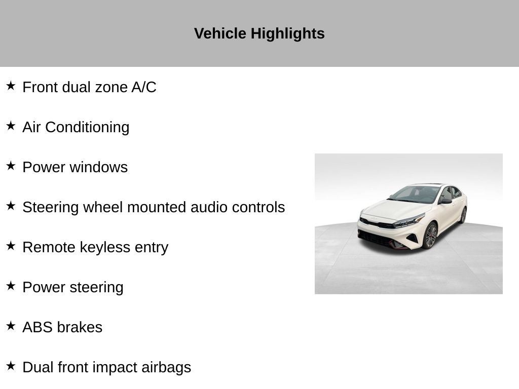 2023 Kia Forte GT