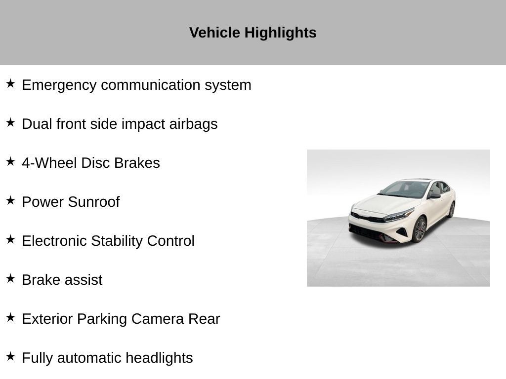 2023 Kia Forte GT