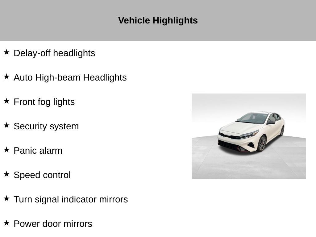 2023 Kia Forte GT