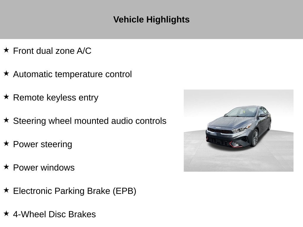 2023 Kia Forte GT-Line