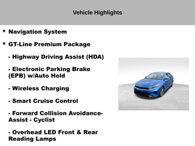2022 Kia Forte GT-Line