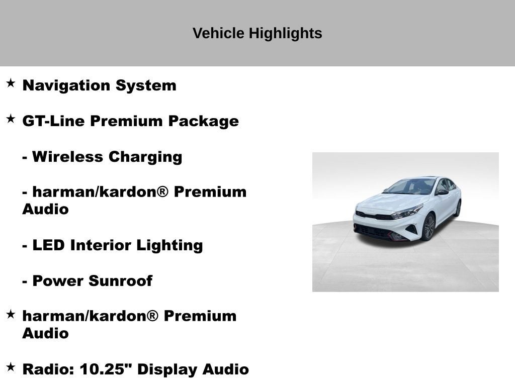 2024 Kia Forte GT-Line
