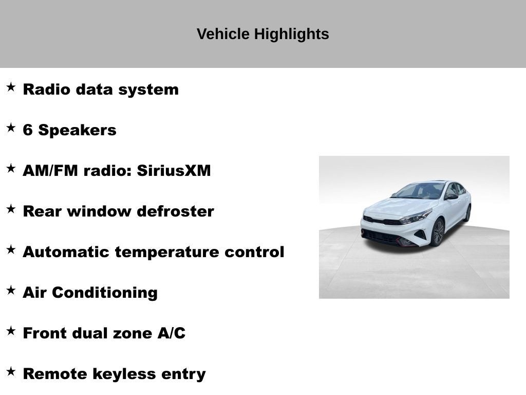 2024 Kia Forte GT-Line