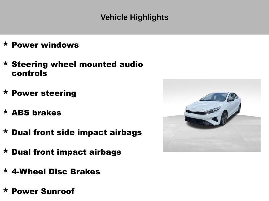 2024 Kia Forte GT-Line