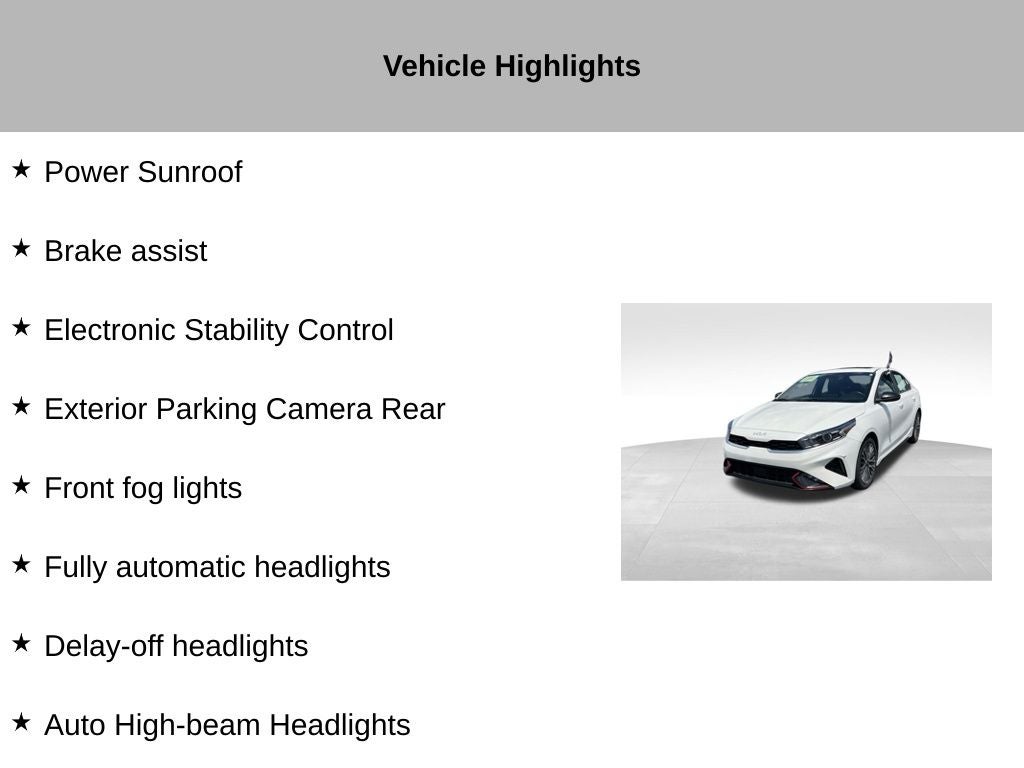 2024 Kia Forte GT-Line