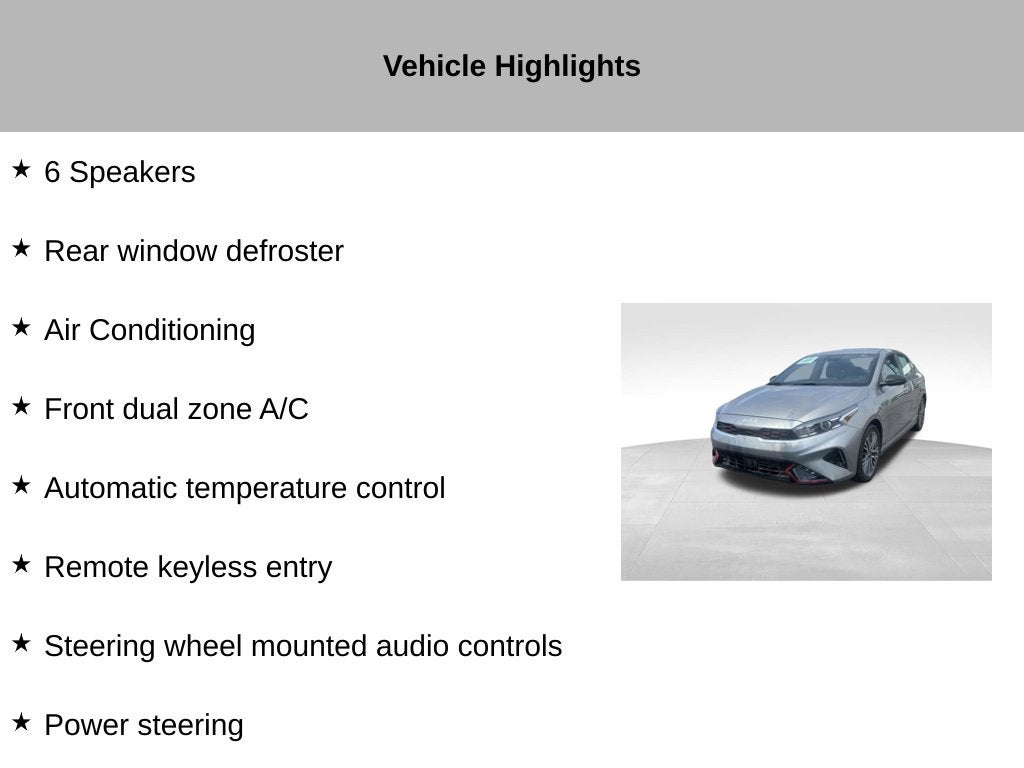 2023 Kia Forte GT-Line