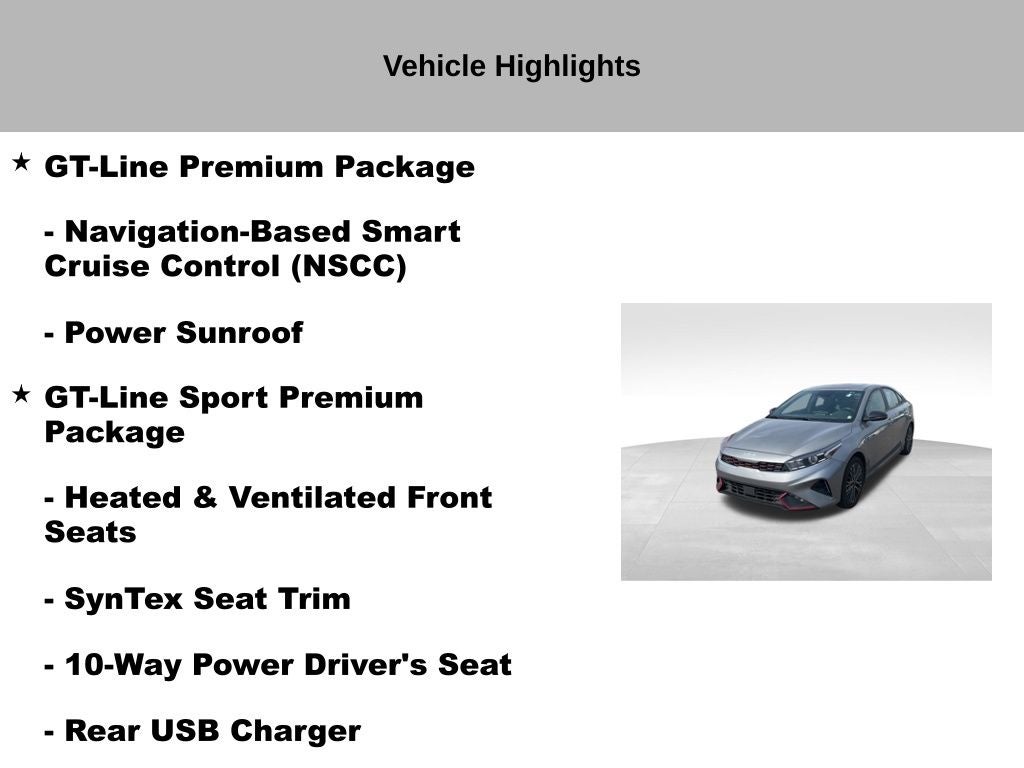 2023 Kia Forte GT-Line