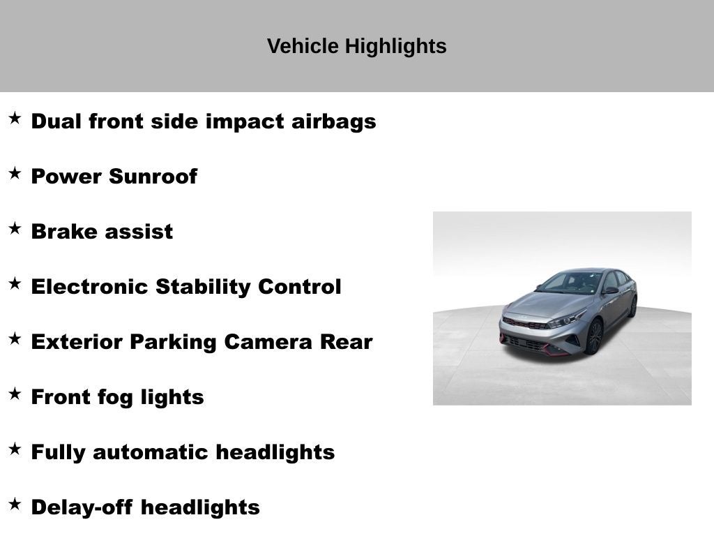 2023 Kia Forte GT-Line