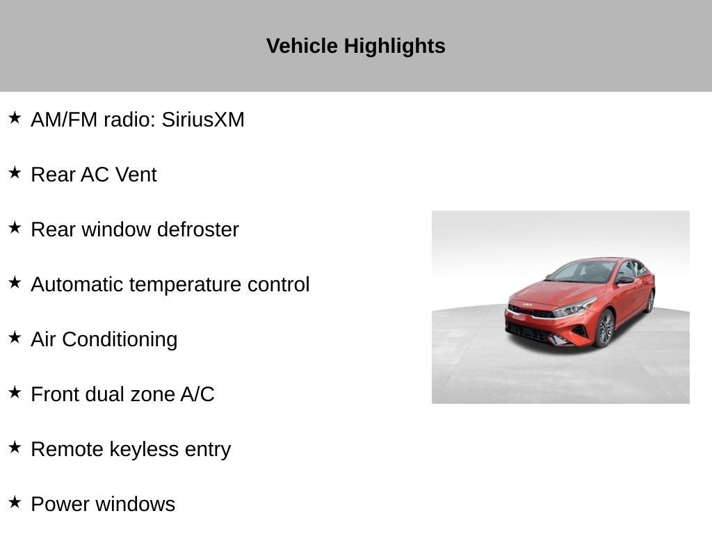 2024 Kia Forte GT-Line