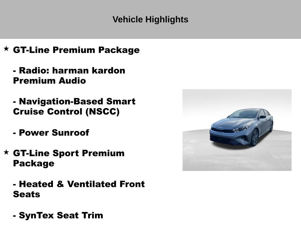 2023 Kia Forte GT-Line