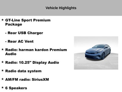 2023 Kia Forte GT-Line