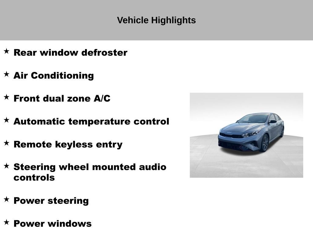 2023 Kia Forte GT-Line
