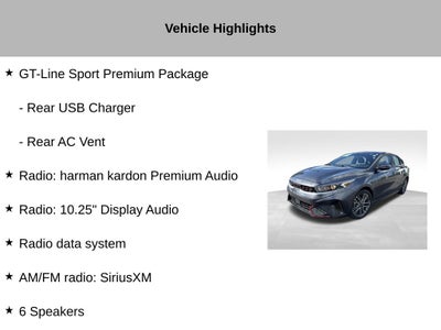 2023 Kia Forte GT-Line