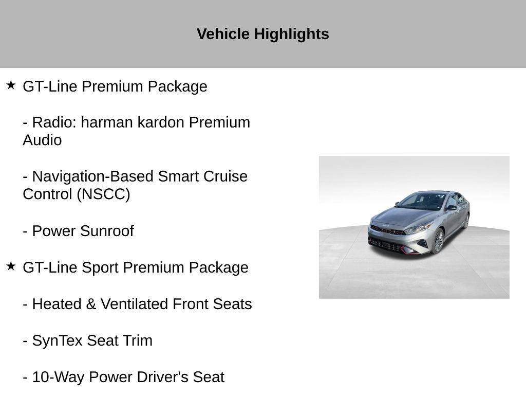 2023 Kia Forte GT-Line