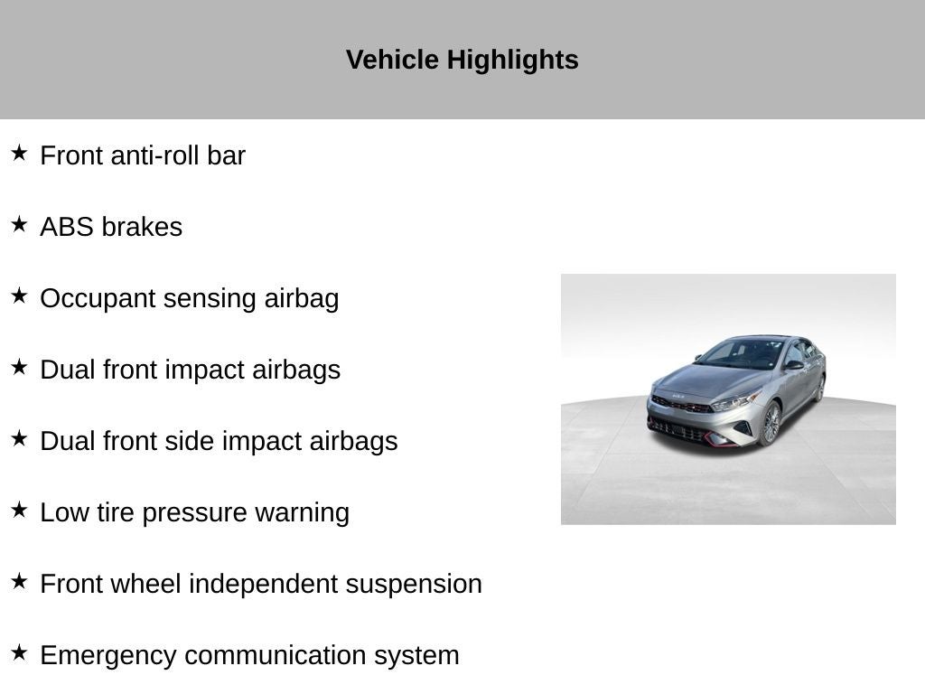 2023 Kia Forte GT-Line