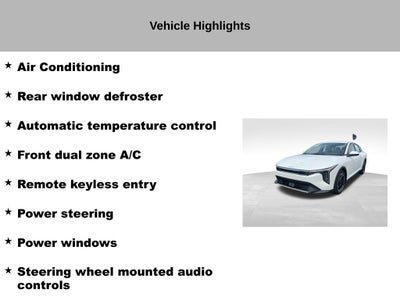 2025 Kia K4 EX