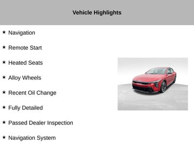 2025 Kia K4 GT-Line