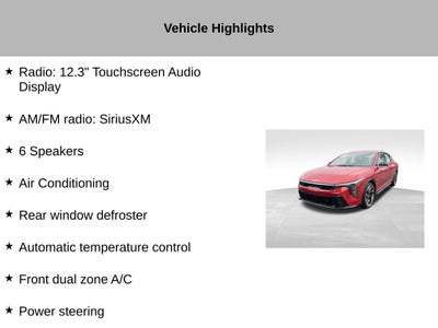 2025 Kia K4 GT-Line