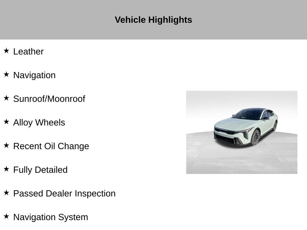 2025 Kia K4 GT-Line