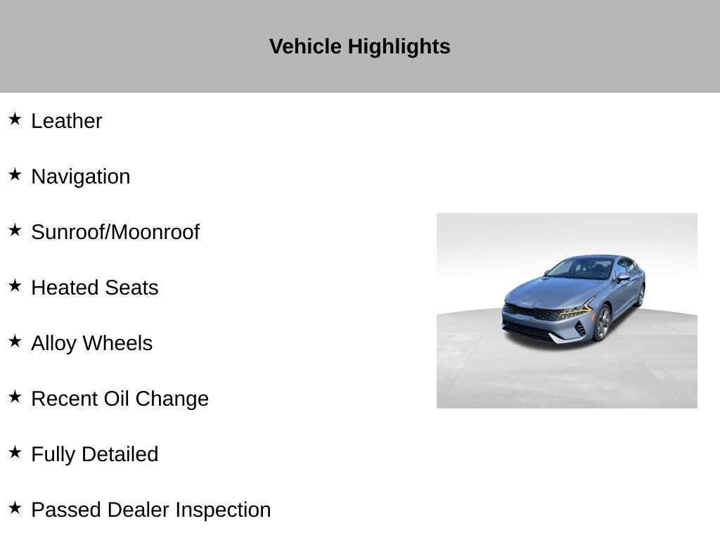 2023 Kia K5 EX
