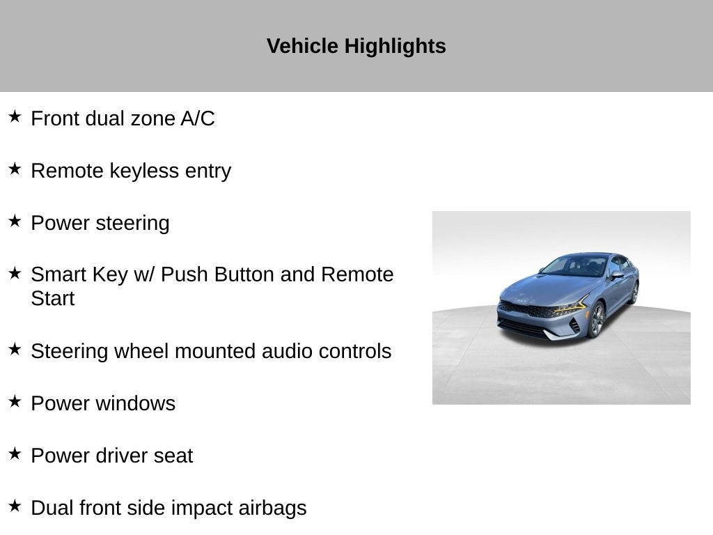 2023 Kia K5 EX