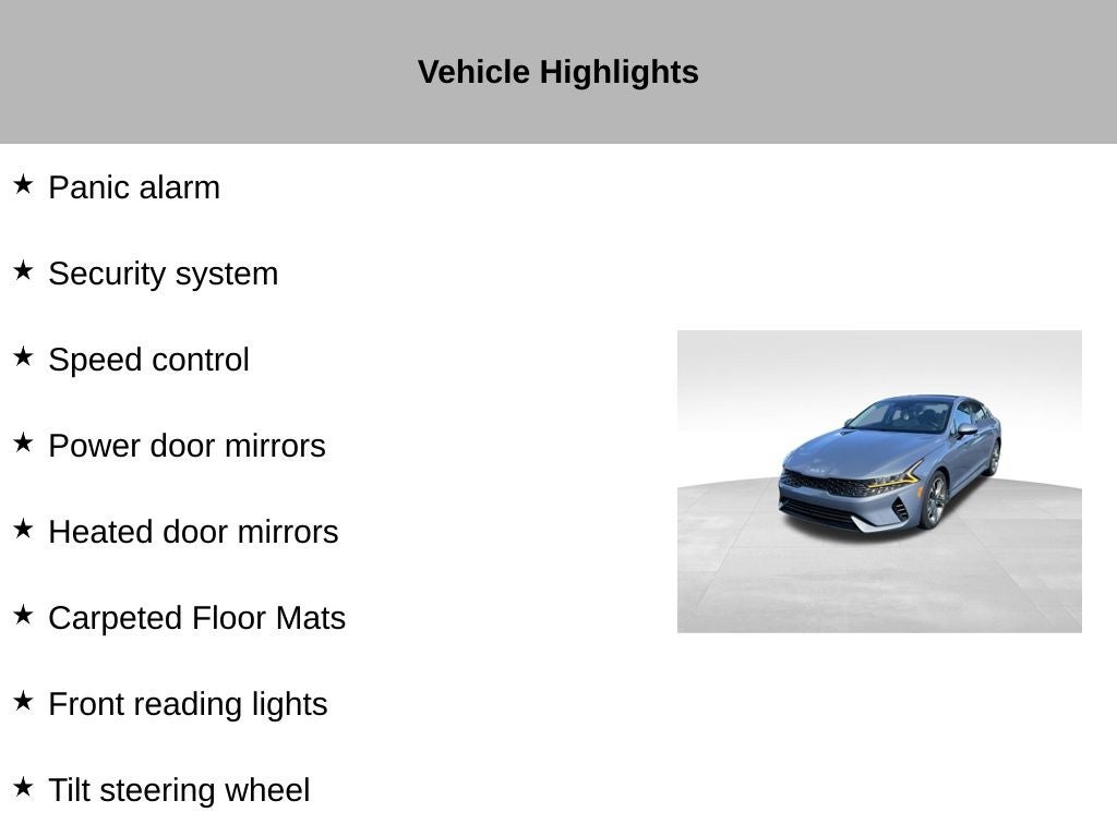 2023 Kia K5 EX