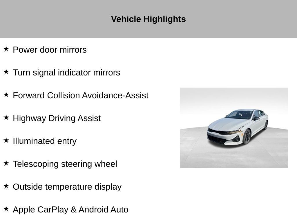 2023 Kia K5 GT-Line
