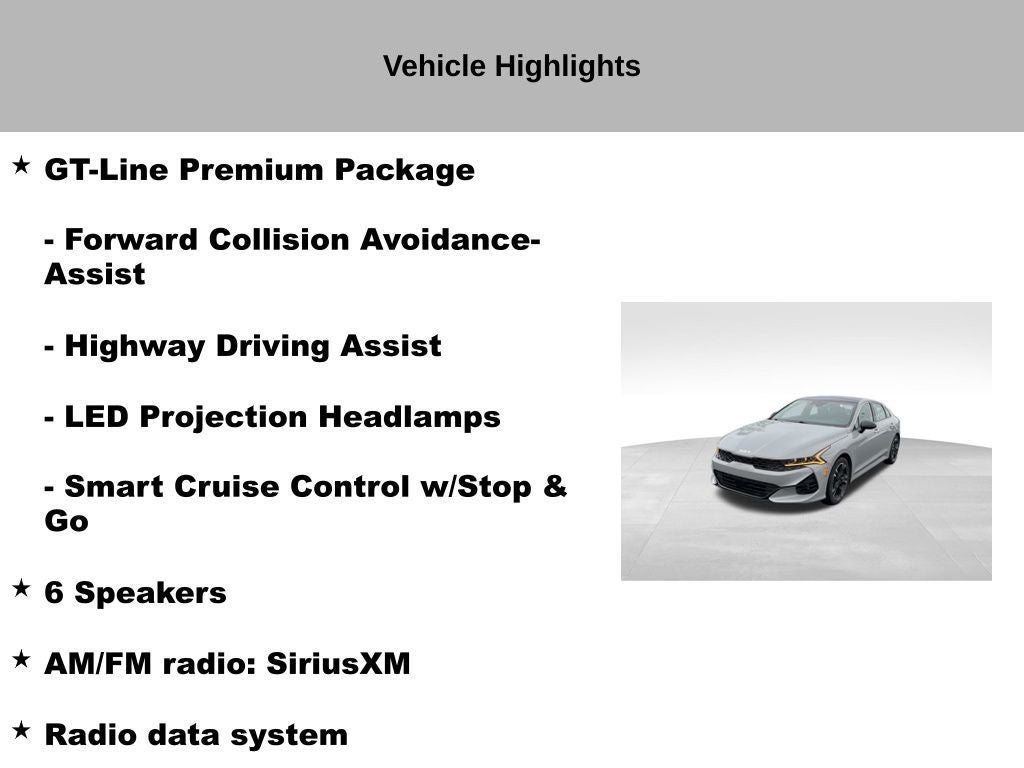 2023 Kia K5 GT-Line