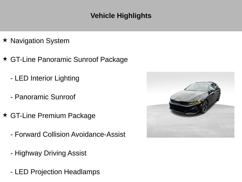 2024 Kia K5 GT-Line