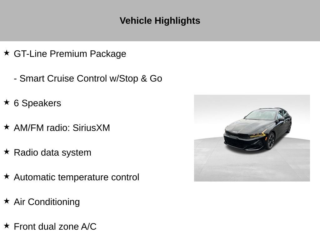 2024 Kia K5 GT-Line