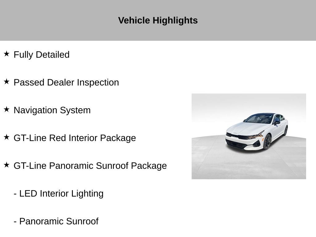 2024 Kia K5 GT-Line