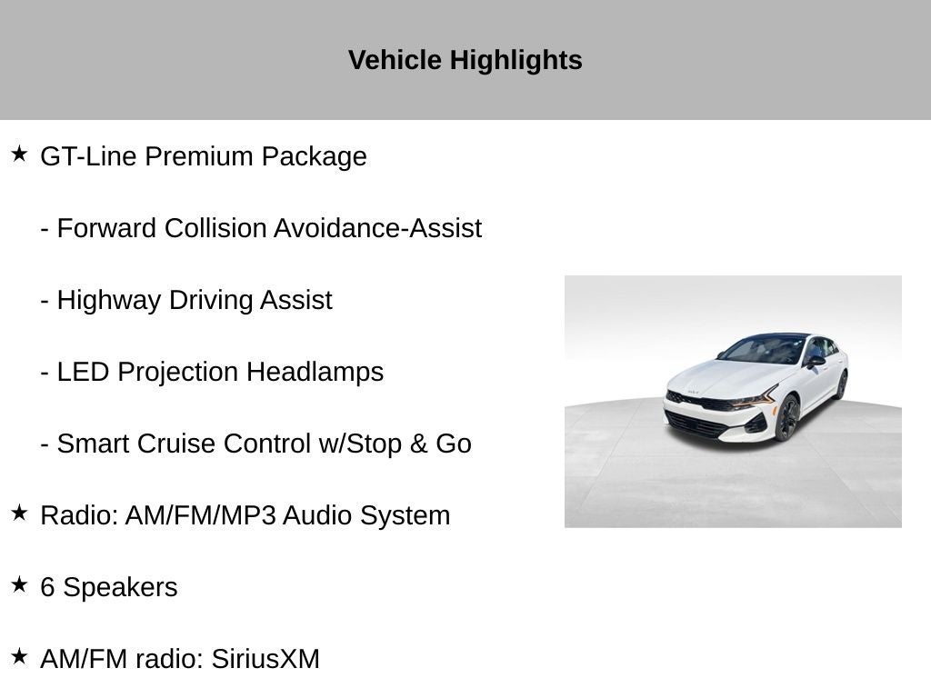 2024 Kia K5 GT-Line