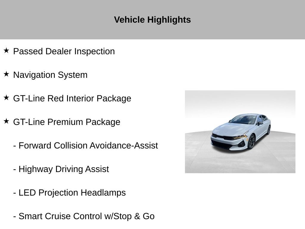 2023 Kia K5 GT-Line